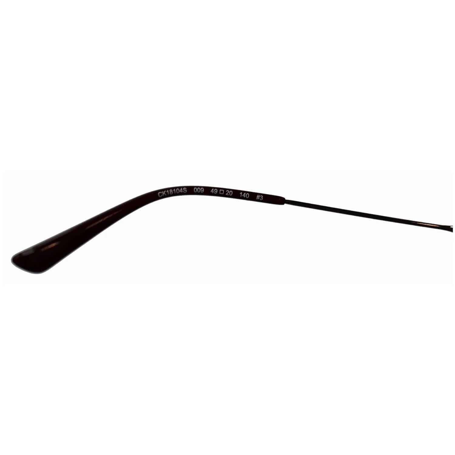Calvin Klein CK18104S 009 49 Round Sunglasses Lens 4