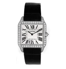 Cartier — Cartier Santos Dumont 30mmx38mm WH100251 18K White Gold — Watch — resale