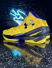 Under Armour Curry 2 “Double Bang” ’S Basketball Shoes 3026281-700 - 14 3