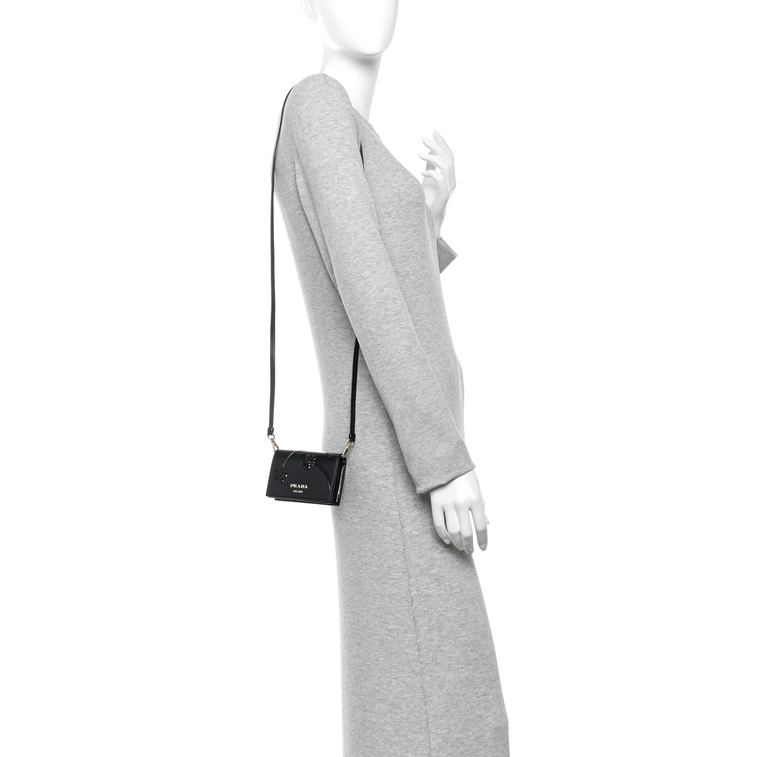 Spazzolato Fior Card Holder With Strap 2