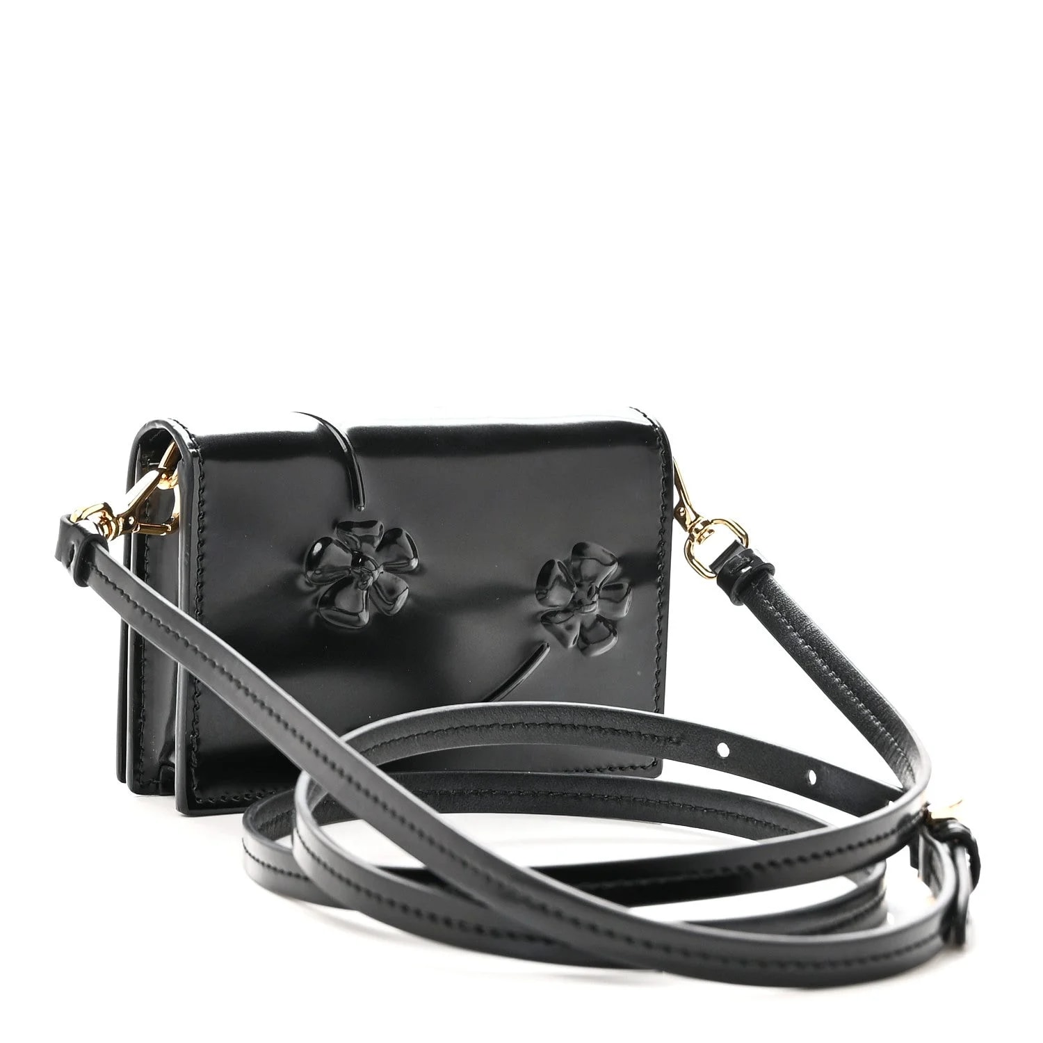 Spazzolato Fior Card Holder With Strap 3