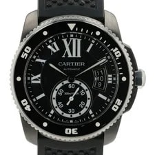 Cartier Calibre de Black Dial Steel 42mm Automatic ’s WSCA0006 2