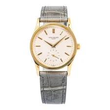 Patek Philippe — Patek Philippe Calatrava 3796SJ 18k YG Silver Dial Manual 31mm — Watch — resale