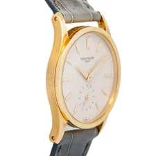 Patek Philippe Calatrava 3796SJ 18k YG Silver Dial Manual 31mm 4