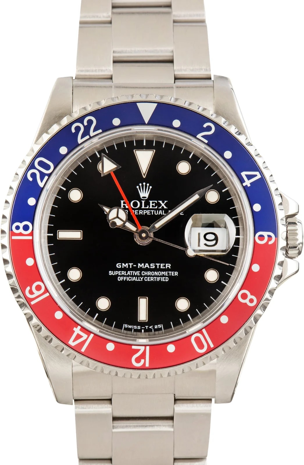 Red & Blue Pepsi Rolex GMT-Master II Ref 16710 3