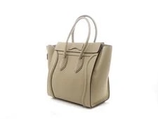 Celine Luggage Shopper Greige With Box #DB1759 2