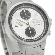 IWC GST Chronograph Prada Limited Edition IW370802 Automatic Silver Dial 3