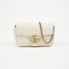 Gucci — Gucci GG Marmont Matelassé Super Mini 157547998 [P] — Handbag — resale