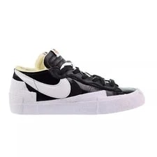 Size 7 US N I K E Blazer Low X Sacai Shiny DM6443 001 2
