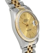 Rolex Datejust 16233 36mm Stainless Steel Champagne #WW3579 3