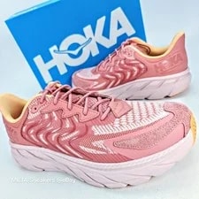Hoka One US 12 Earthenware Running Comfort Clifton LS New 3