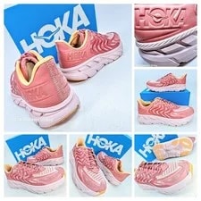 Hoka One US 12 Earthenware Running Comfort Clifton LS New 4