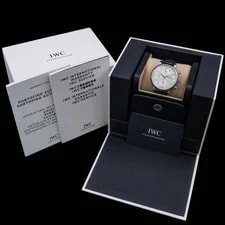 2021 IWC Portofino Chronograph White IW391027 42mm Full Set 2