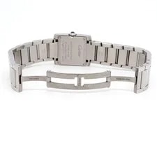 Cartier Tank Francaise SM WSTA0065 21.1mm Silver Dial Quartz #OTW747 4