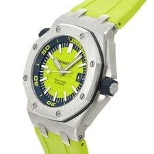Audemars Piguet Royal Oak Offshore Diver 15710ST.OO.A038CA.01 Lime Green WAT... 2