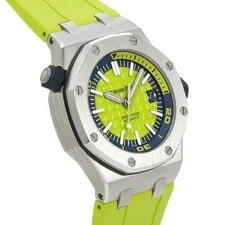 Audemars Piguet Royal Oak Offshore Diver 15710ST.OO.A038CA.01 Lime Green WAT... 3