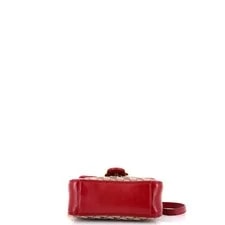 Gucci GG Marmont Top Handle Flap Diagonal Quilted With 4