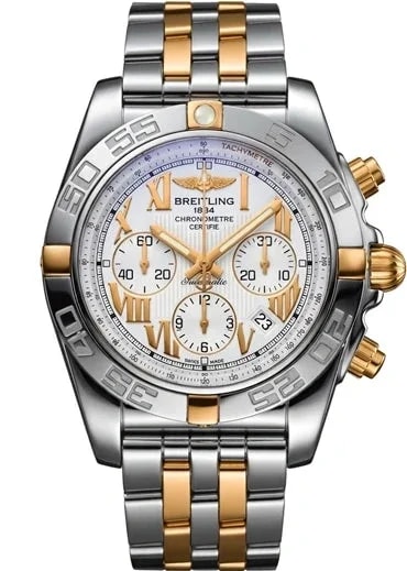 Worldofluxuryus — Breitling Chronomat Stainless Steel & 18k Rose Gold IB011012/A692/375C — Watch — resale