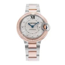 Cartier Ballon Bleu 33mm WE902077 3753 Steel 18k Rose Gold Card 2