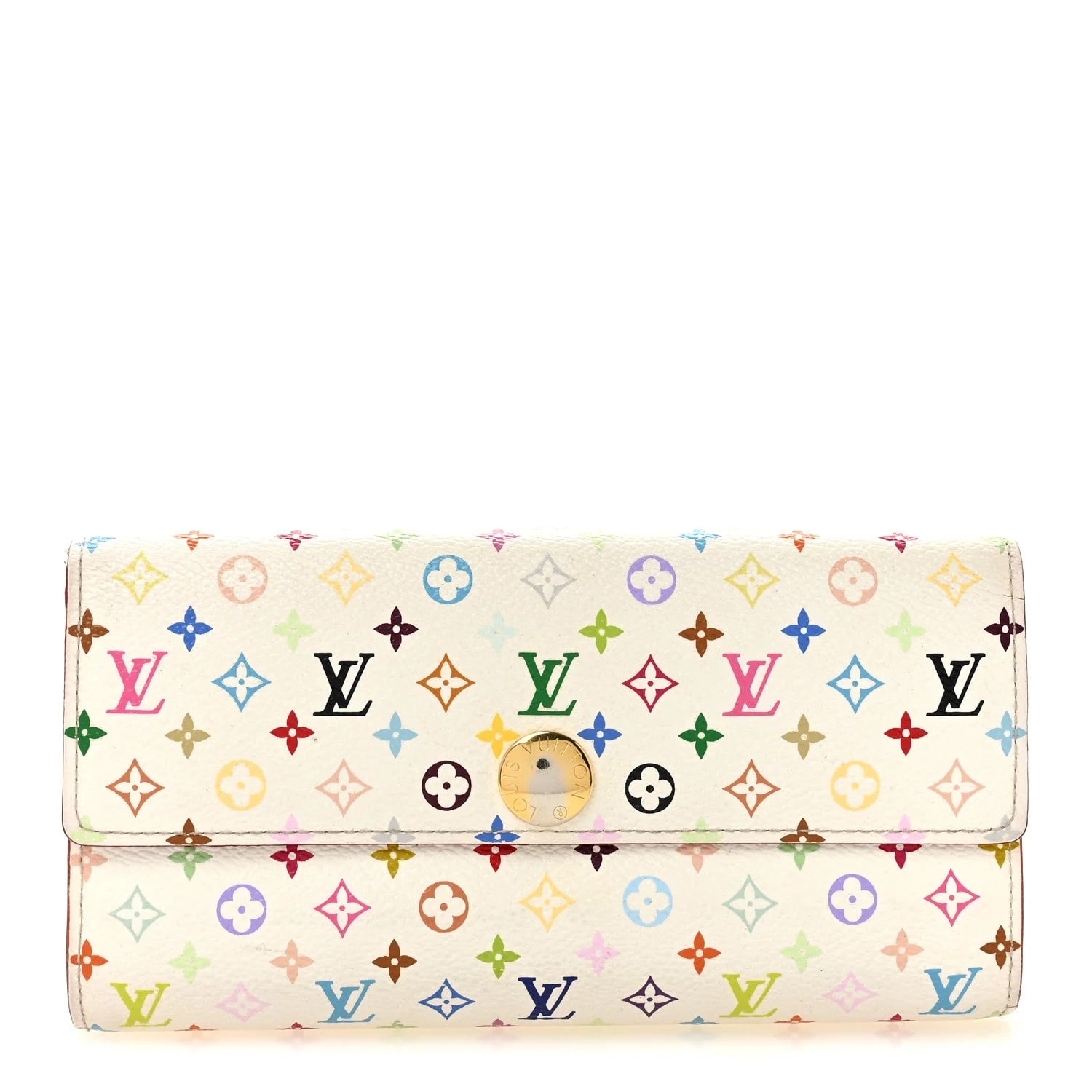 Louis Vuitton — Sarah Wallet Litchi — Accessory — resale