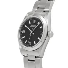 Rolex Oyster Perpetual 77080 31mm Stainless Steel Black #WW3642 2