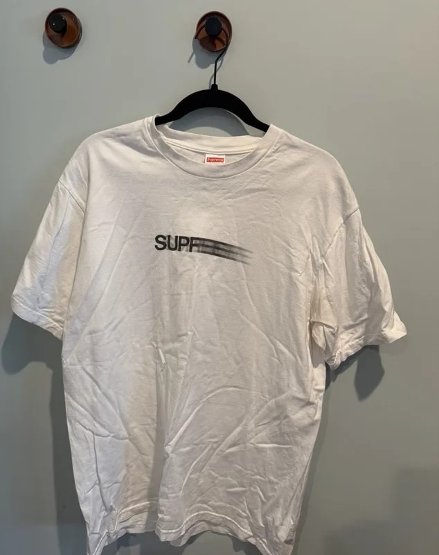 Supreme — Supreme Motion Logo T-shirt — streetwear — resale