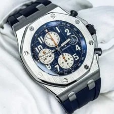 Audemars Piguet — Audemars Piguet Royal Oak Offshore Navy 42mm 26470ST Full Set Box Papers — Watch — resale