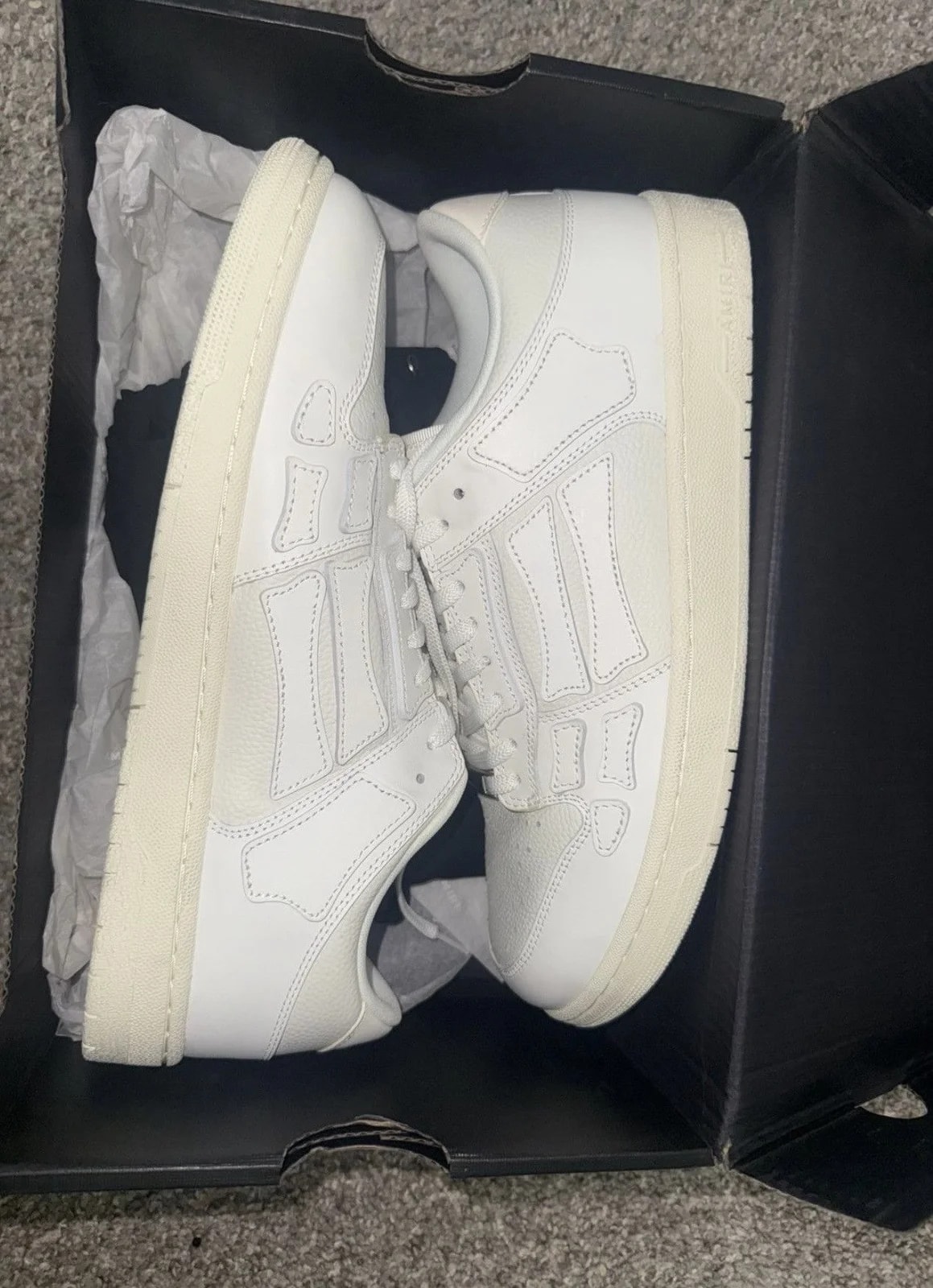Amiri — Amiri Skel Appliqué Low-Top — Sneaker — resale