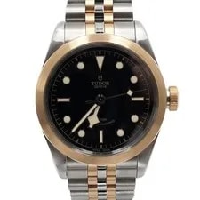 Tudor — Tudor 18K Gold Steel Combination Black Bay 41MM Automatic 152314496 — Watch — resale