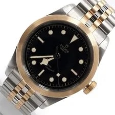 Tudor 18K Gold Steel Combination Black Bay 41MM Automatic 152314496 2