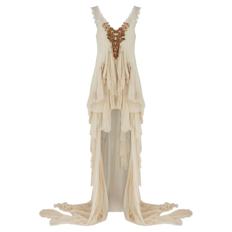 Julien Macdonald — 2011 Julien Macdonald Dress and Cape With Appliques — Clothing — resale