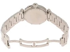 Cartier Pasha C Big Date W31053M7 Stainless Steel 35mm Black Dial #DW726 4