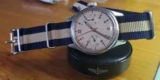 Rcaf Breitling Mechanical Chronograph Swiss Made 1973 Contract 2