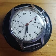 Rcaf Breitling Mechanical Chronograph Swiss Made 1973 Contract 3