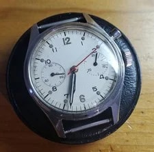 Rcaf Breitling Mechanical Chronograph Swiss Made 1973 Contract 4