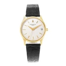 Patek Philippe Calatrava 3998J 34mm 18k Yellow Gold 1995 2