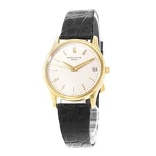 Patek Philippe Calatrava 3998J 34mm 18k Yellow Gold 1995 3