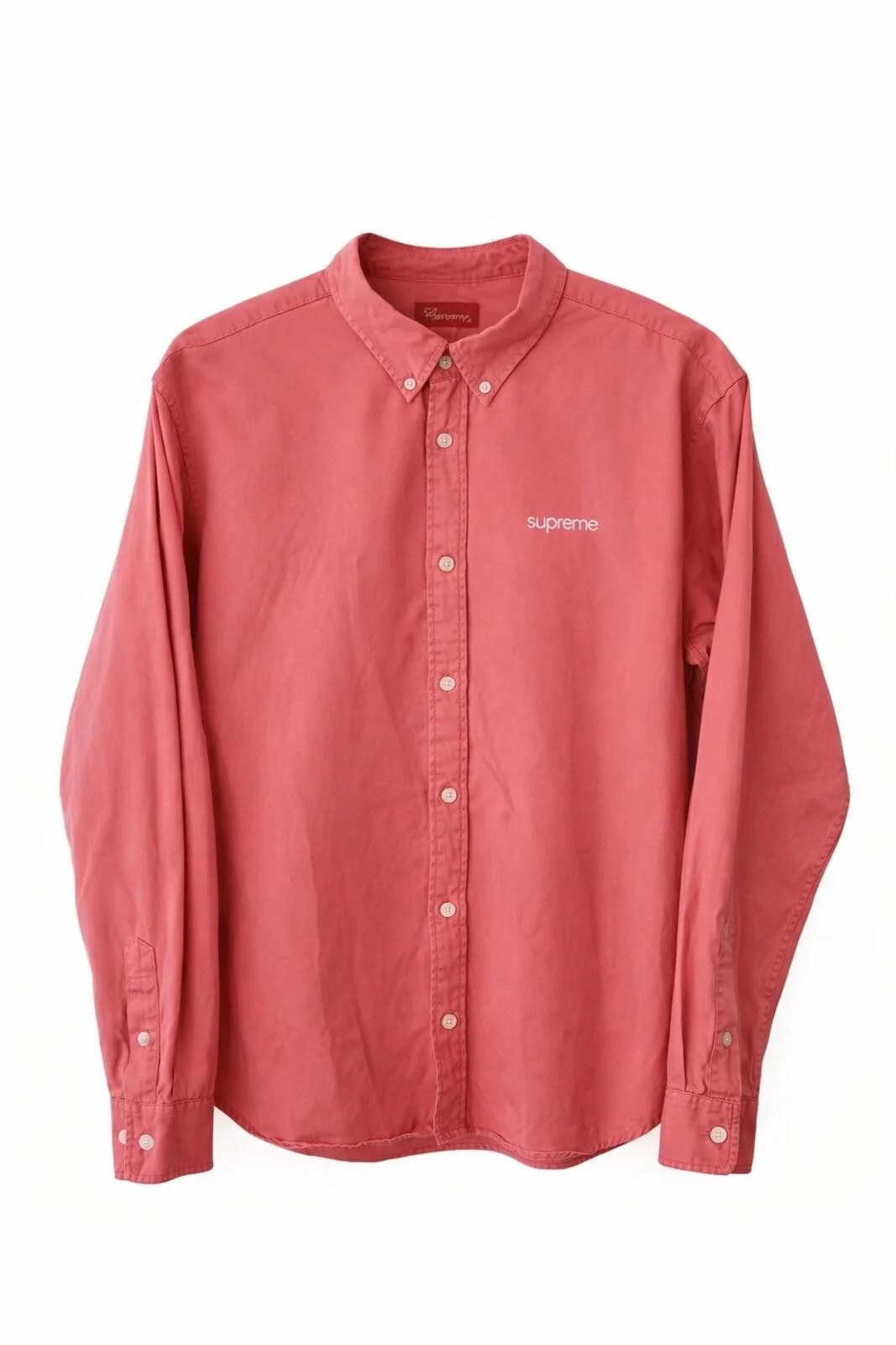 Supreme — Supreme Washed Twill Shirt — streetwear — resale