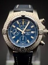Breitling — Breitling Avenger 45mm Chronograph Blue Dial Stainless A13317101C1A1 Full Set — Watch — resale