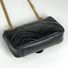 Gucci GG Marmont Chain Heart Double GG 2