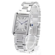 Cartier Tank Solo SM W5200013 24mm SS Silver #C16627 2