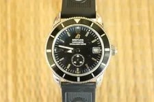Slick Breitling Cosc Black Dial Superocean Heritage 38 PRO Diver + BOX SET 4