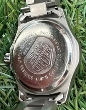 (TAG) Heuer 2000 Professional 200m 973.013 Diver Quartz Black 34mm 3