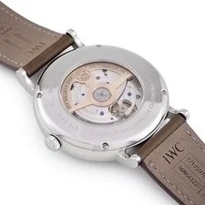 IWC Portofino Complete Calendar IW359001 Moonphase Silver Roman Bar W 2