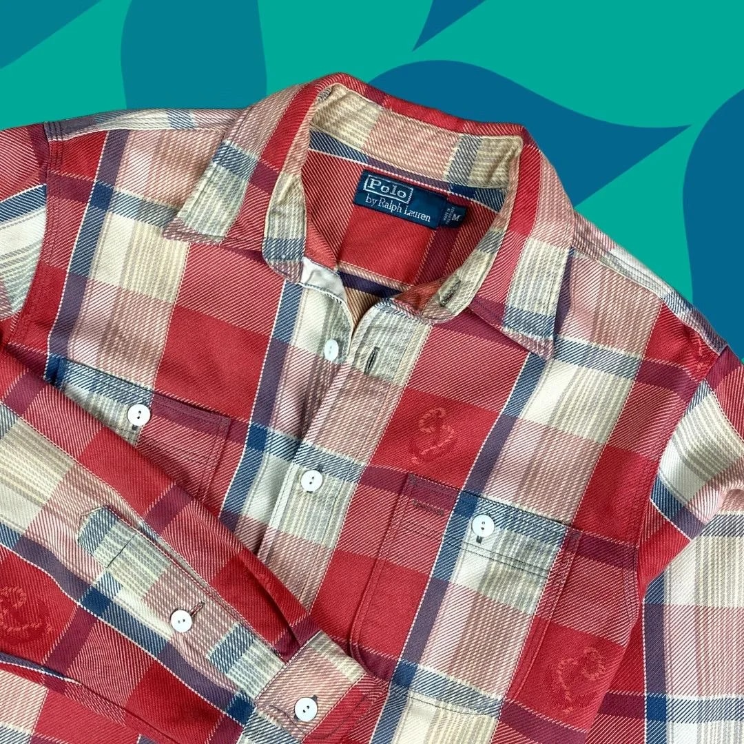 Polo Ralph Lauren — Polo Ralph Lauren Shirt Long Sleeve Size M Button-Up Shirt — streetwear — resale