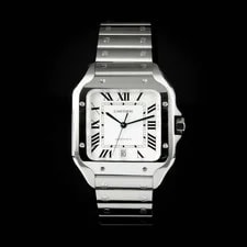 Cartier — Cartier Santos de WSSA0018 With Box and Card — Watch — resale