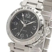 Cartier W31079M7 Pasha C Meridien Stainless Steel SS 3
