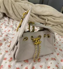 Chanel — Chanel Small Flap CC Logo Chain Strap — Handbag — resale