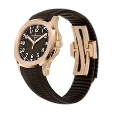 Patek Philippe Aquanaut 41MM Brown Arabic Numerals Dial Rose Gold 3