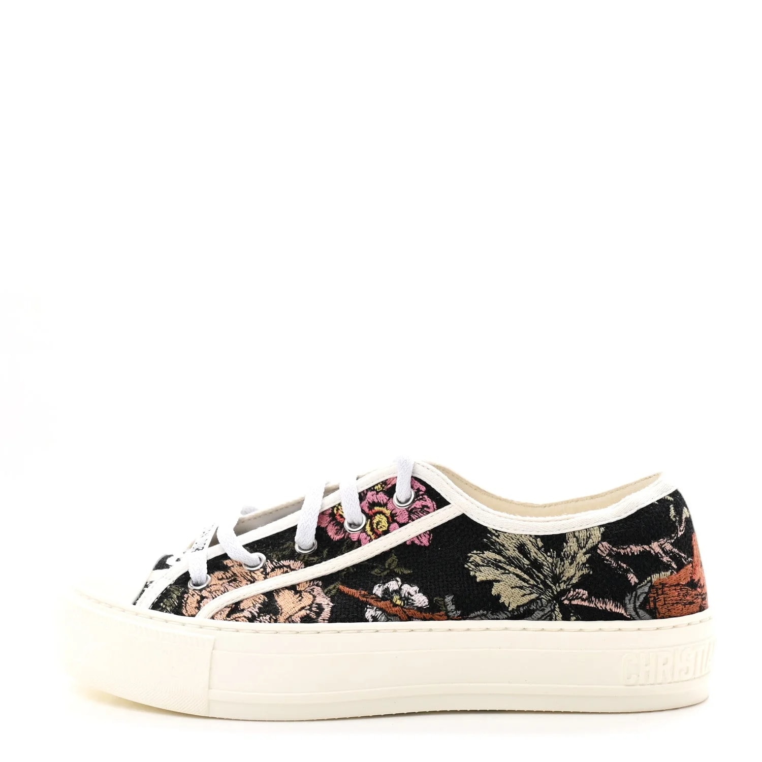 Dior — Jardin Botanique Embroidered Walk'N' Low Top 37.5 — Sneaker — resale